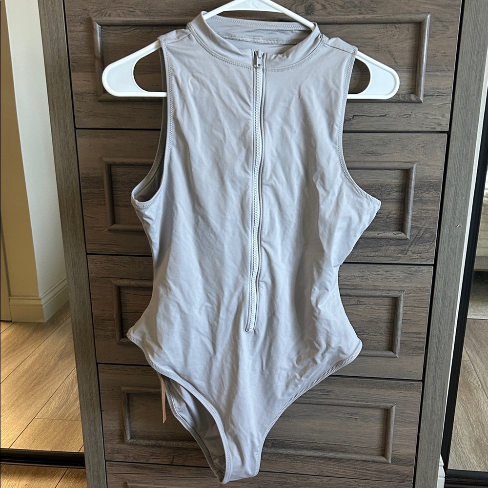 SKIMS NWT Chrome One Piece Swimsuit